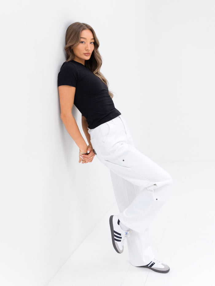 Blakely Carpenter Jeans - White