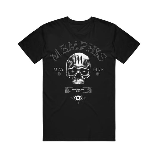 memphis may fire Bleed Me Dry - Black T-Shirt