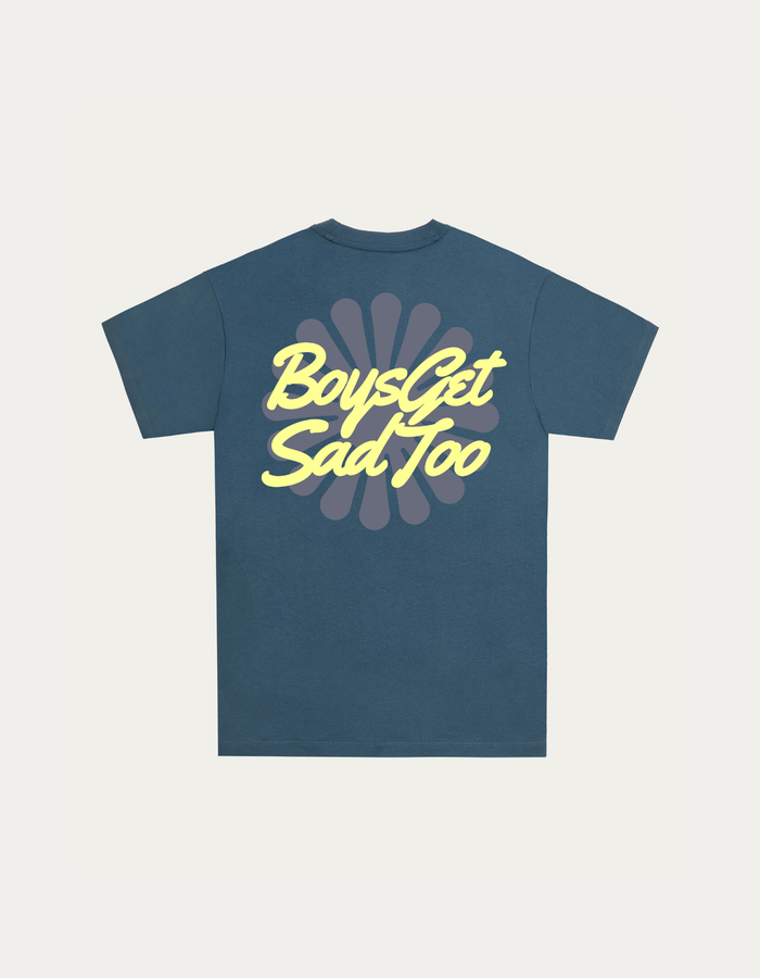 BLOOM LOGO TEE BLUE