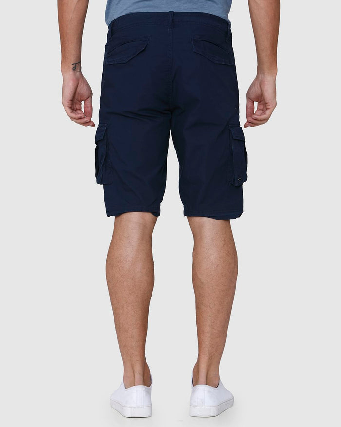 Blue Cargo Shorts