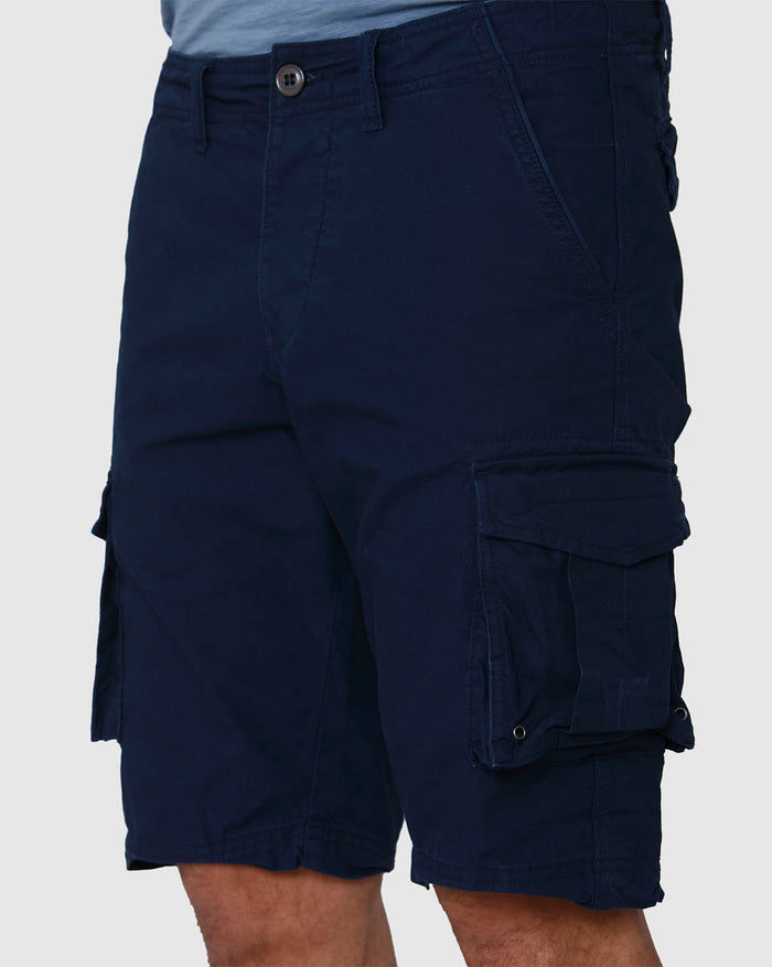 Blue Cargo Shorts