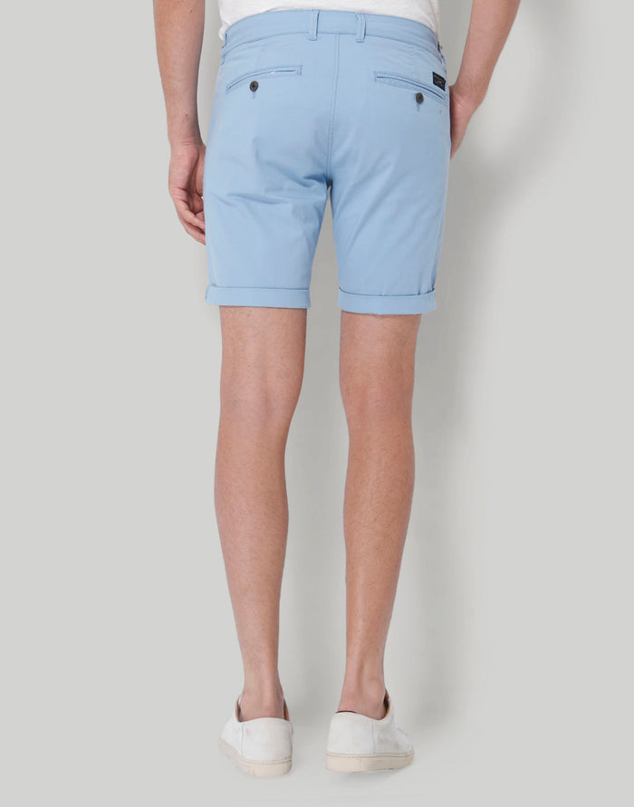 Blue Chino Shorts