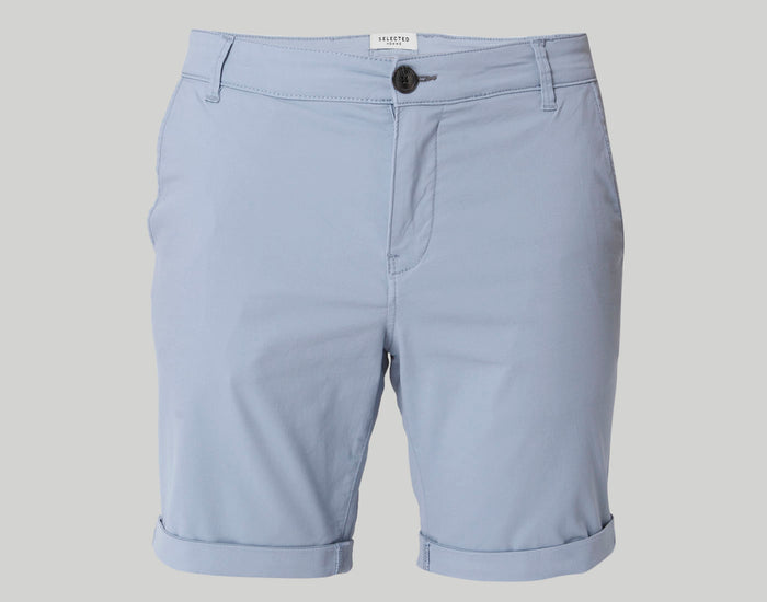Blue Chino Shorts