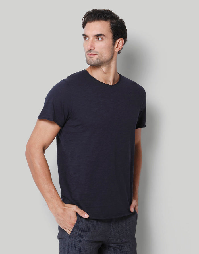 Blue Crew Neck T-Shirt