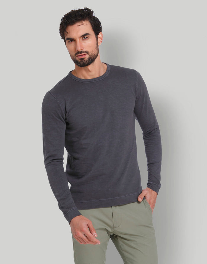 Blue Crew Neck T-Shirt