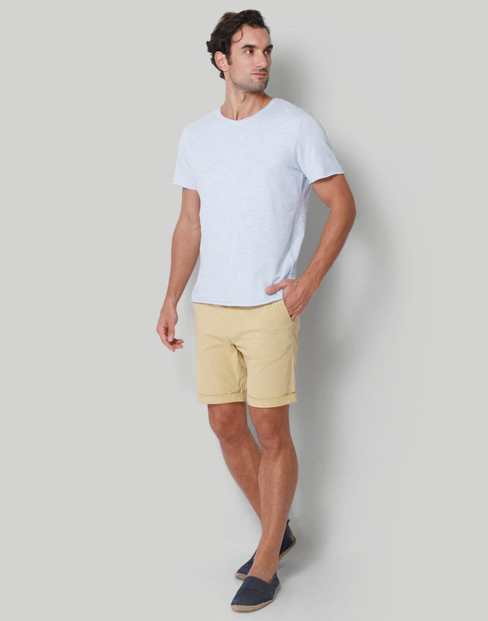 Blue Crew Neck T-Shirt