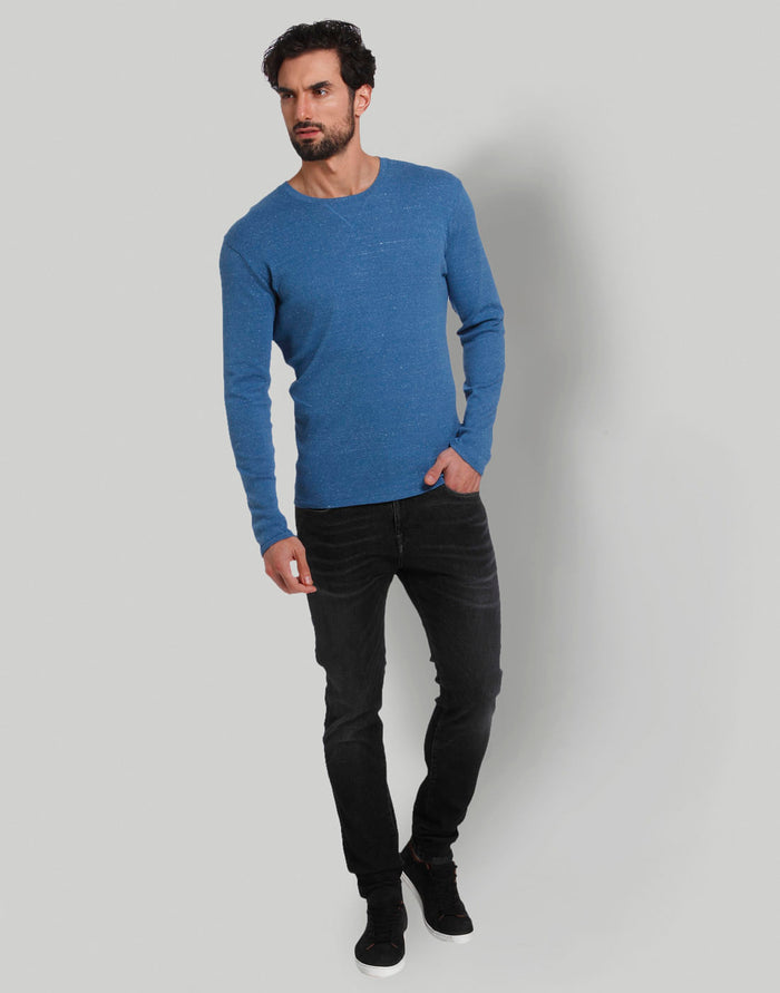 Blue Crew Neck T-Shirt