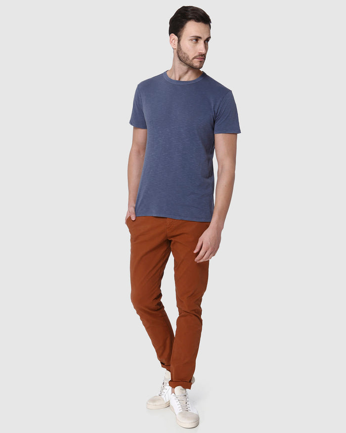 Blue Crew Neck T-Shirt