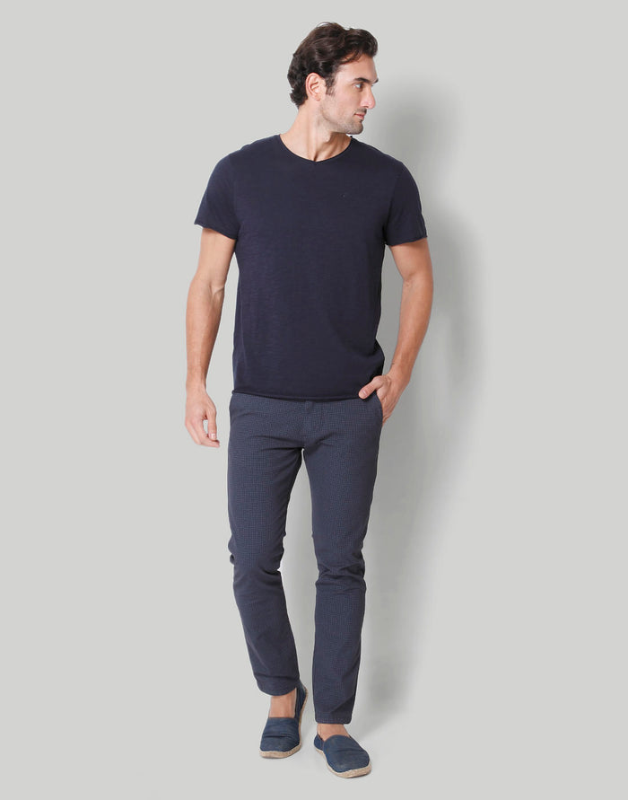 Blue Crew Neck T-Shirt