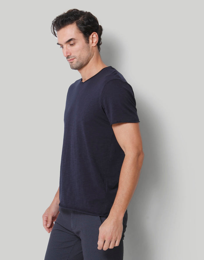 Blue Crew Neck T-Shirt