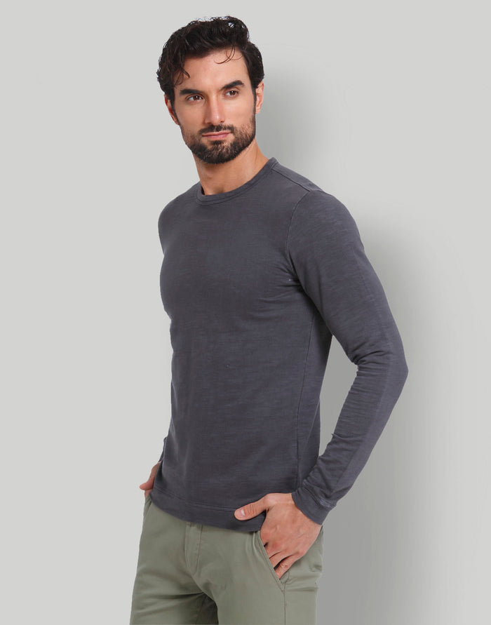Blue Crew Neck T-Shirt