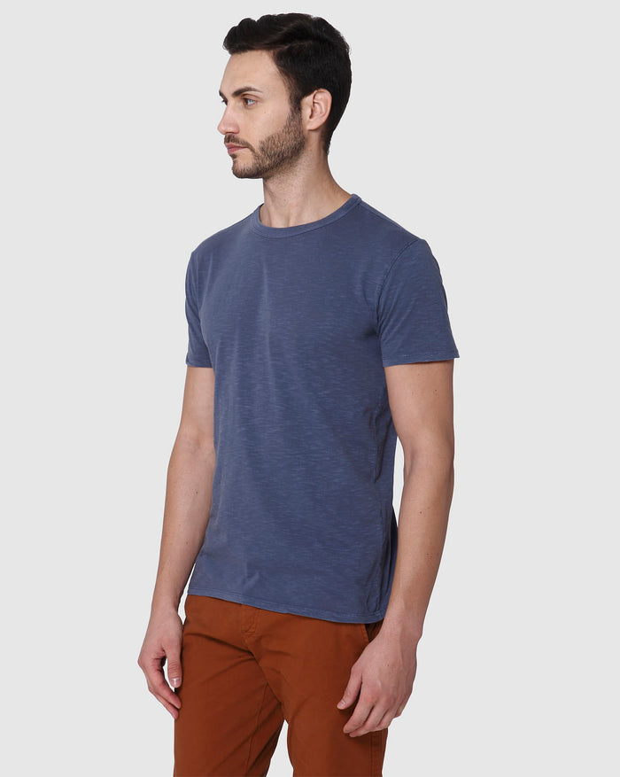 Blue Crew Neck T-Shirt