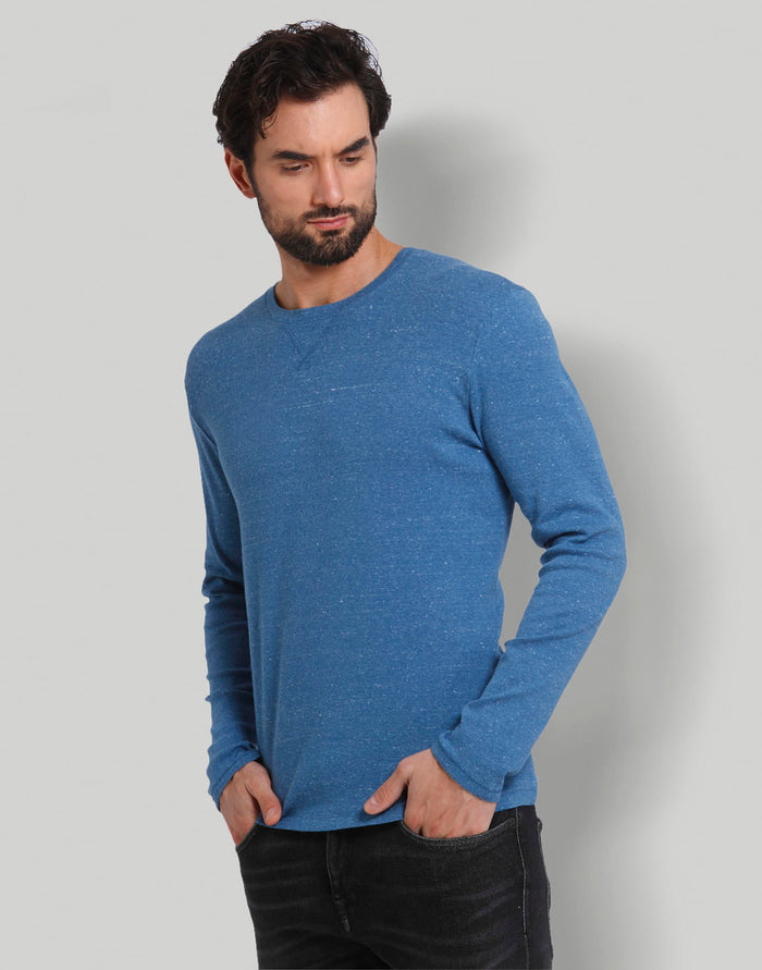 Blue Crew Neck T-Shirt