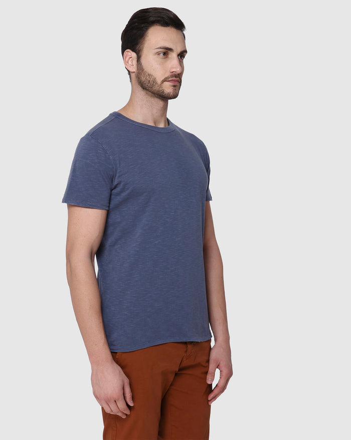 Blue Crew Neck T-Shirt