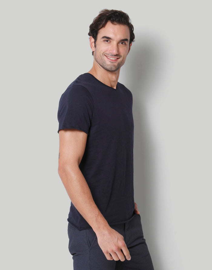 Blue Crew Neck T-Shirt