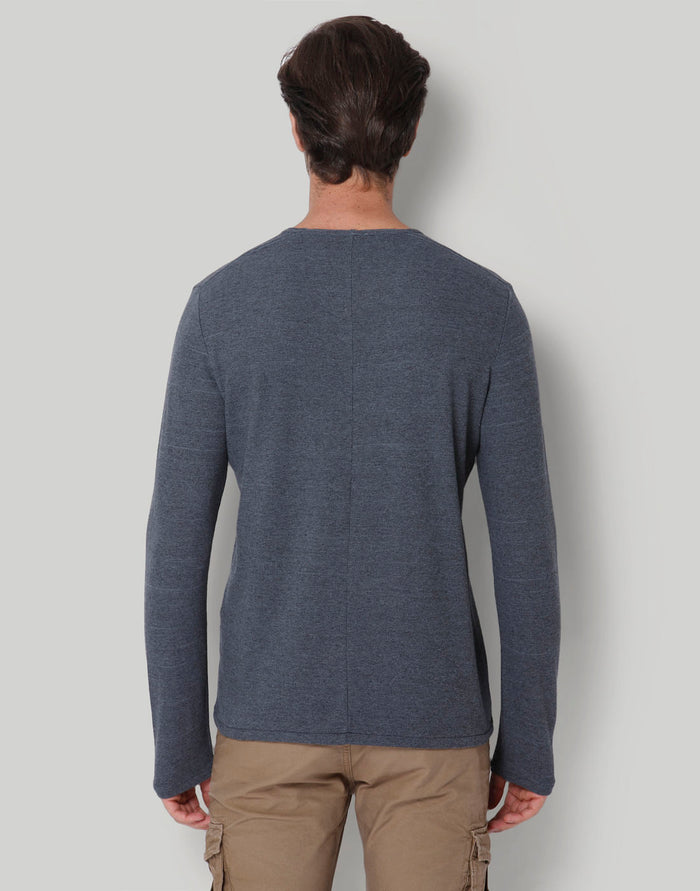 Blue Crew Neck T-Shirt