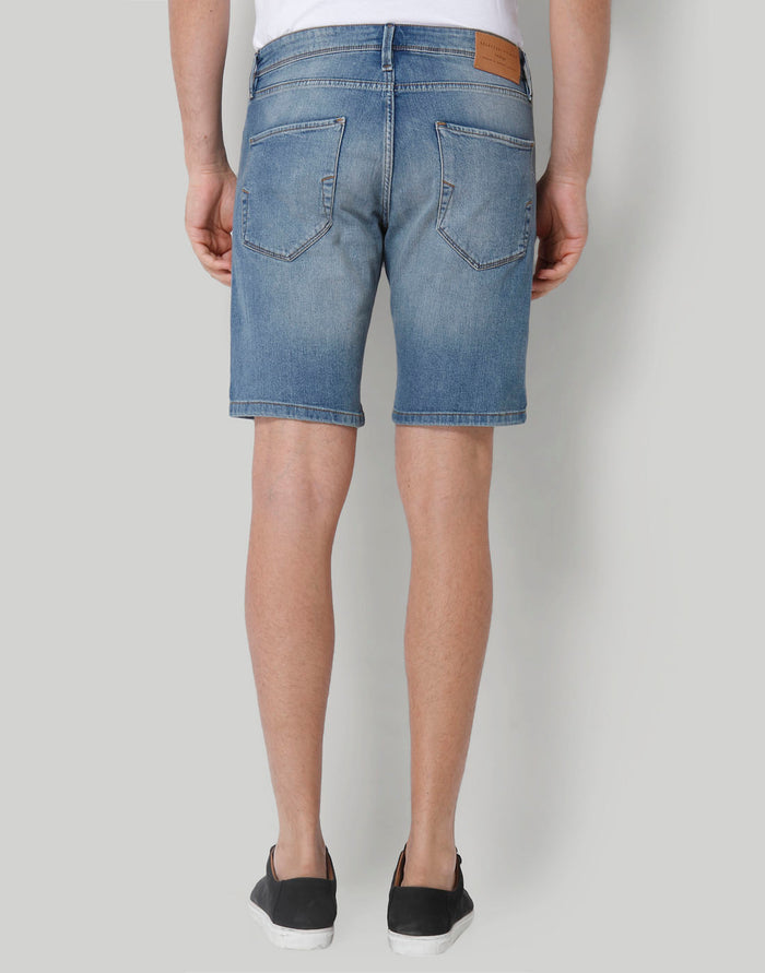 Blue Denim Shorts