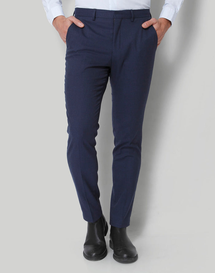 Blue Formal Trousers