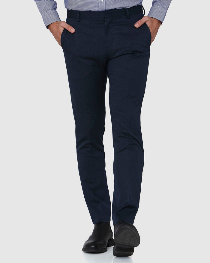 Blue Formal Trousers
