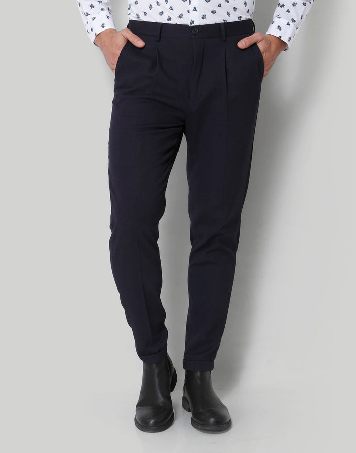 Blue Formal Trousers