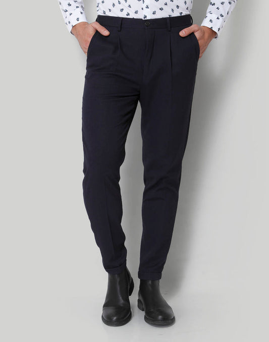 Blue Formal Trousers