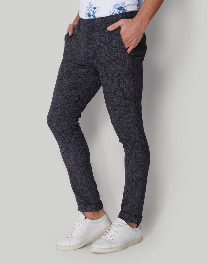 Blue Formal Trousers