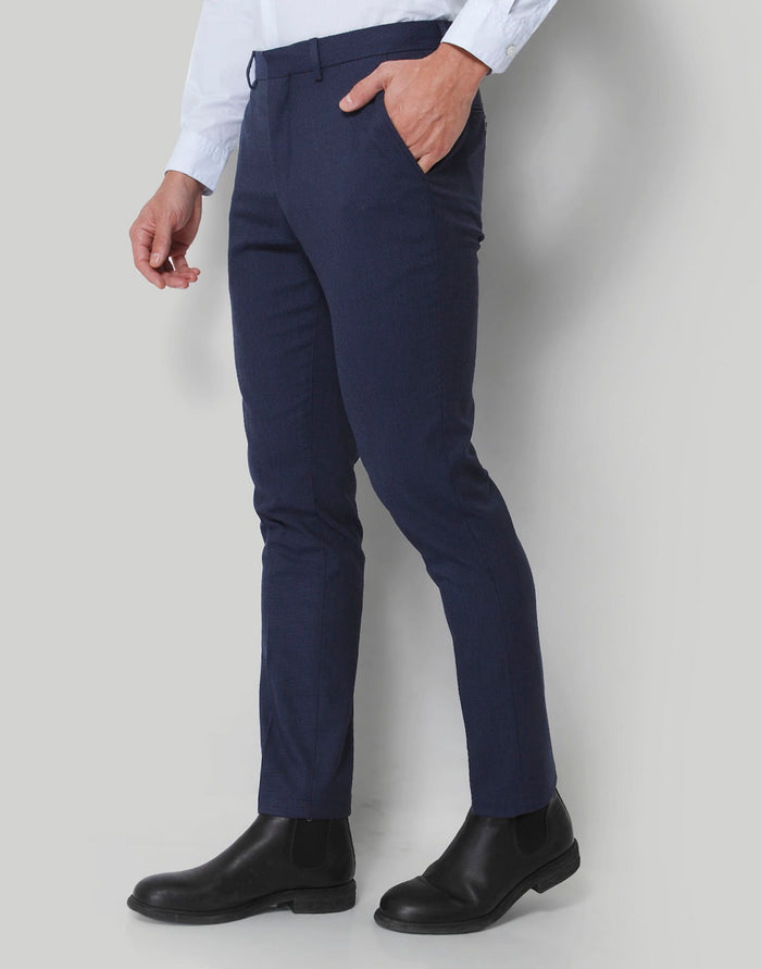 Blue Formal Trousers