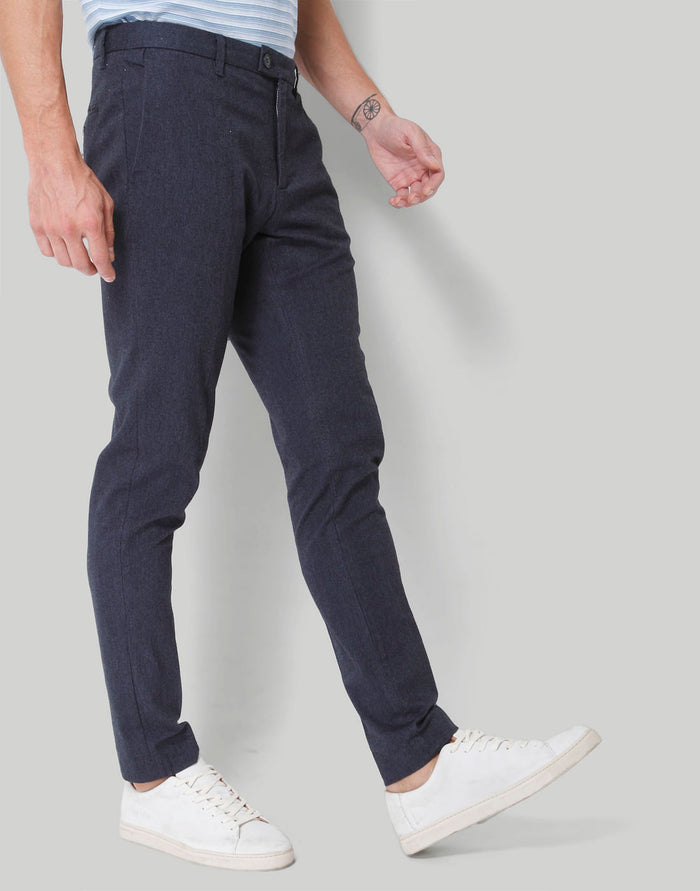 Blue Formal Trousers