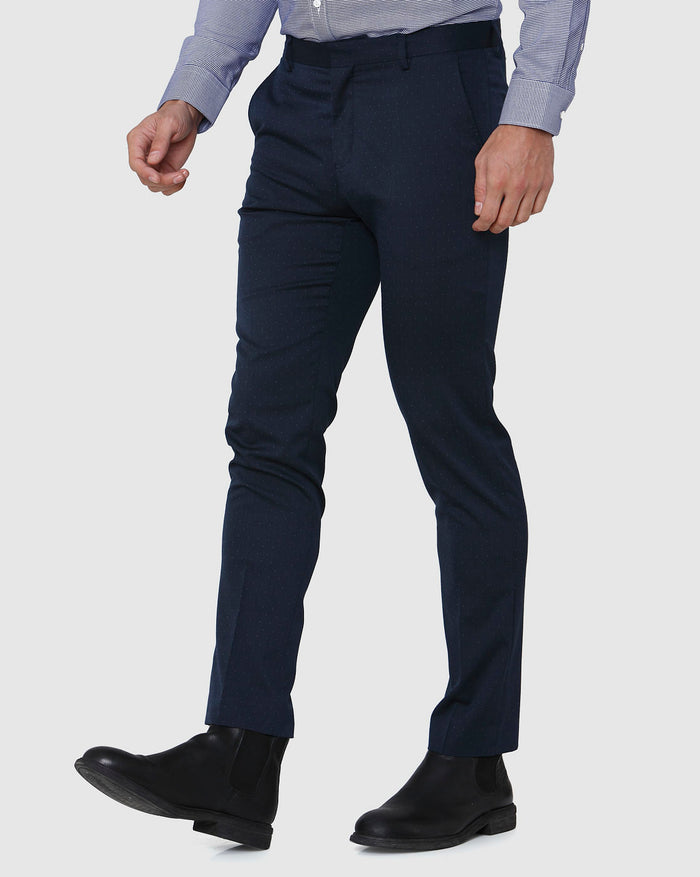 Blue Formal Trousers