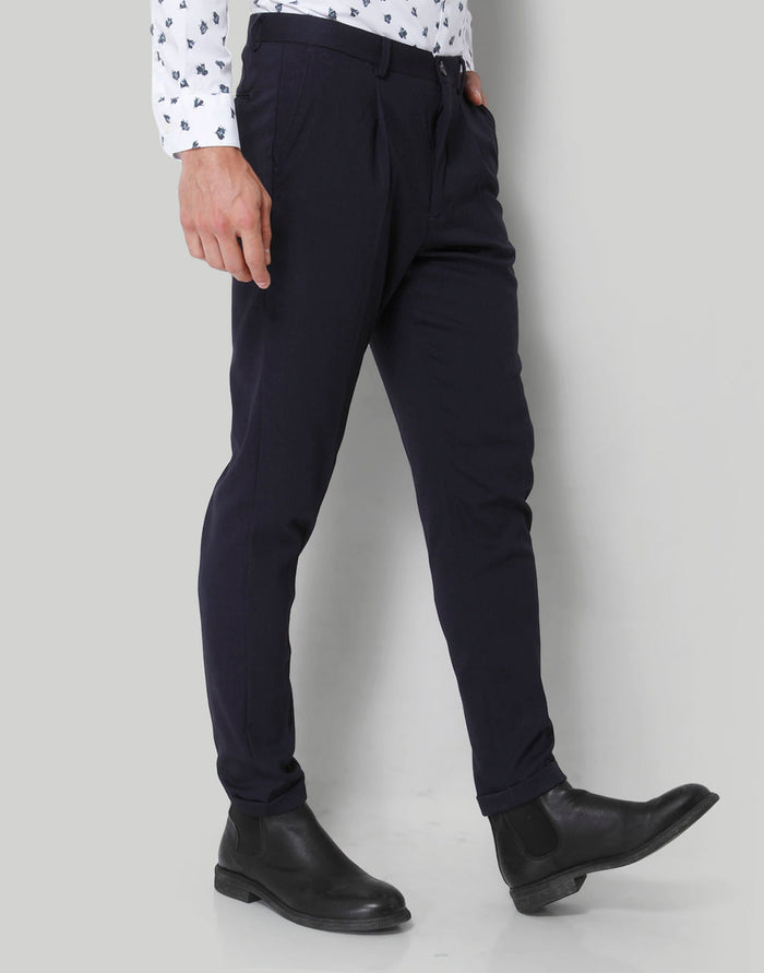 Blue Formal Trousers
