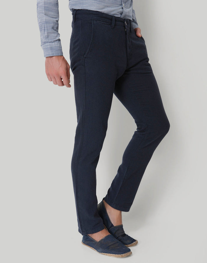 Blue Formal Trousers
