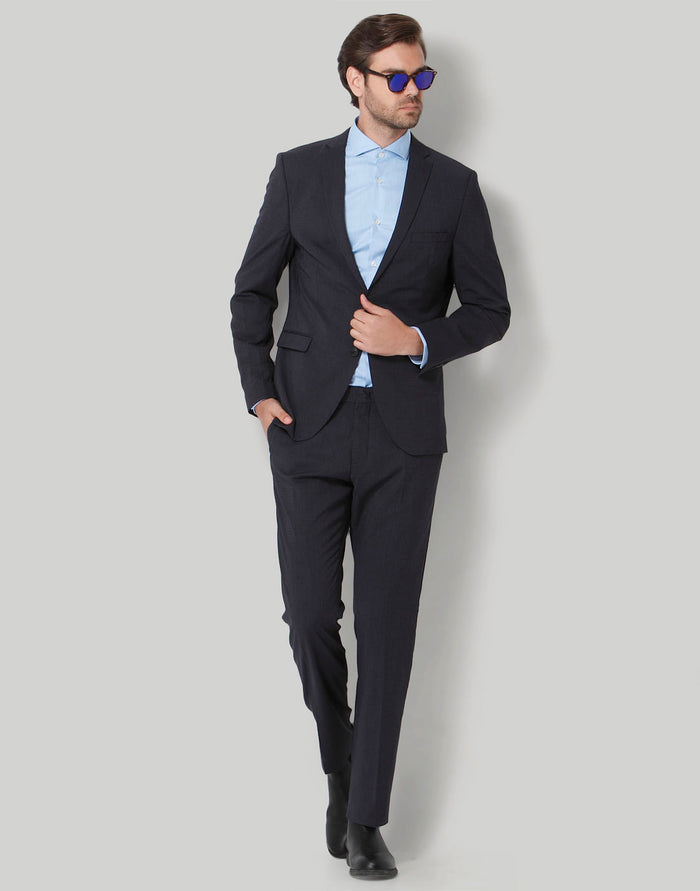Blue Formal Trousers