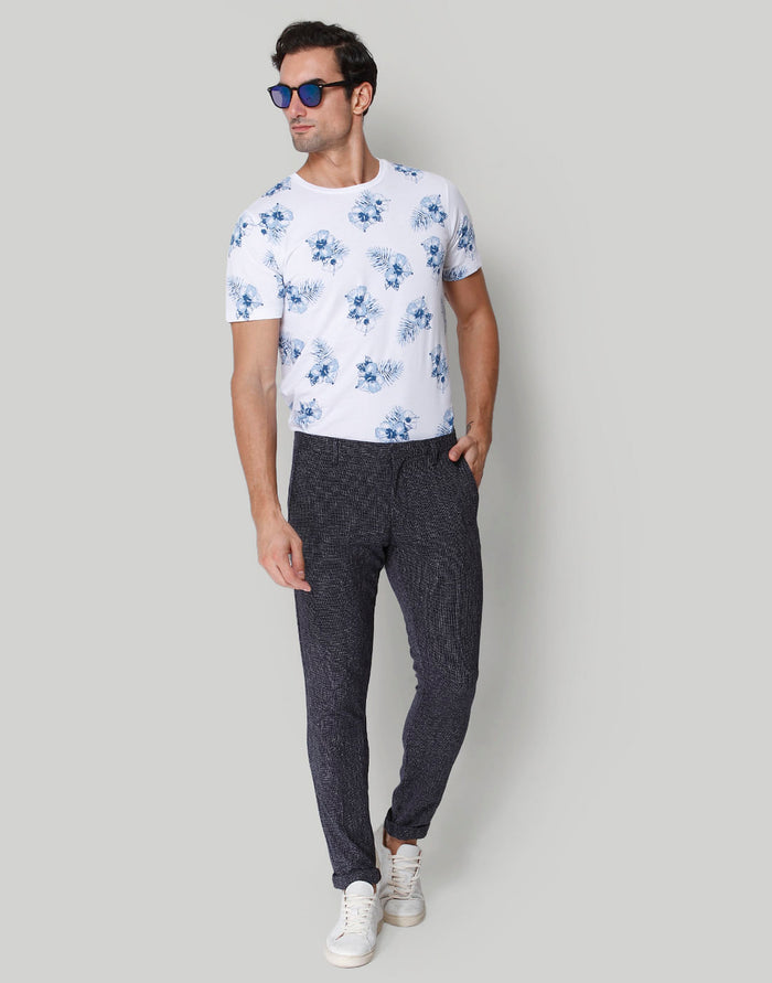 Blue Formal Trousers