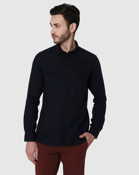 Blue Full Sleeves Shirt