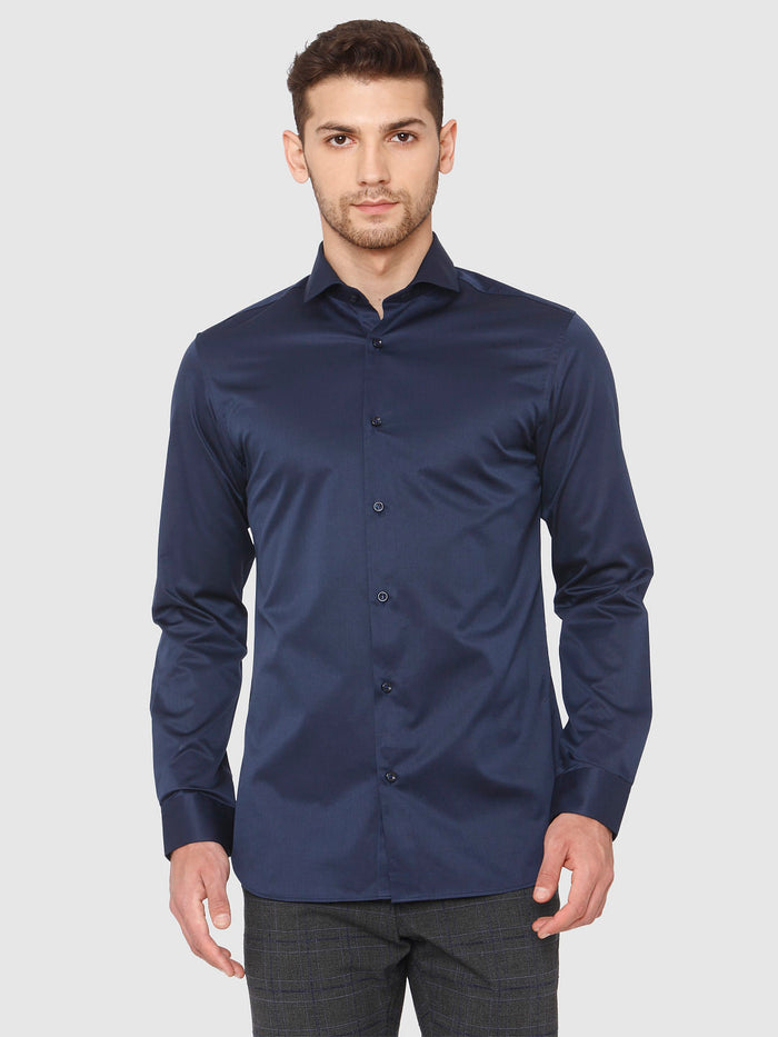 Blue Full Sleeves Shirt