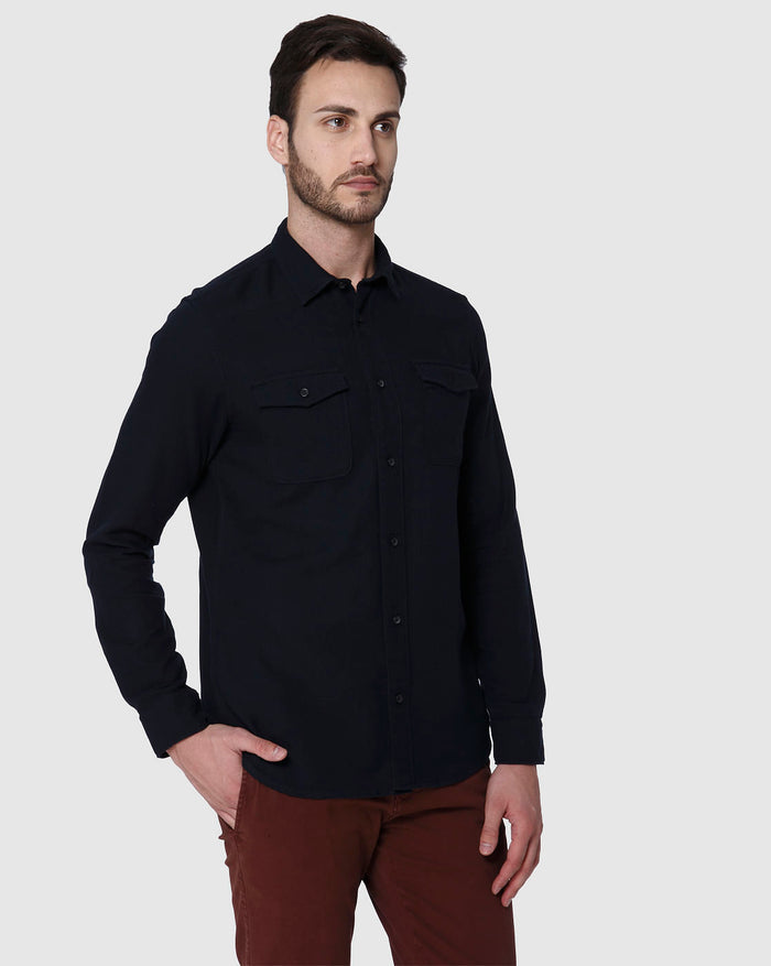 Blue Full Sleeves Shirt