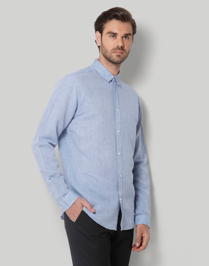 Blue Full Sleeves Shirt