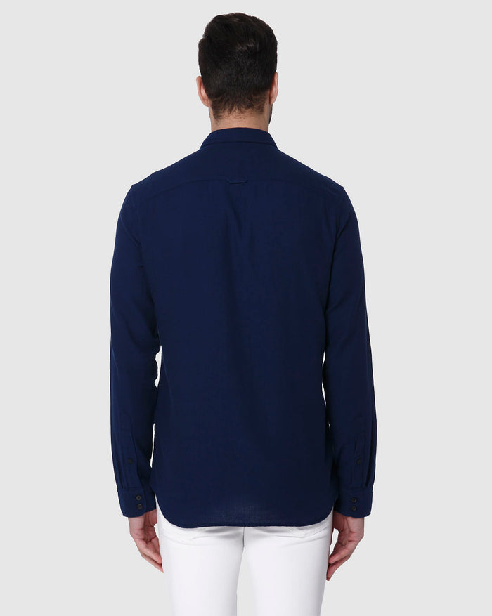 Blue Full Sleeves Shirt