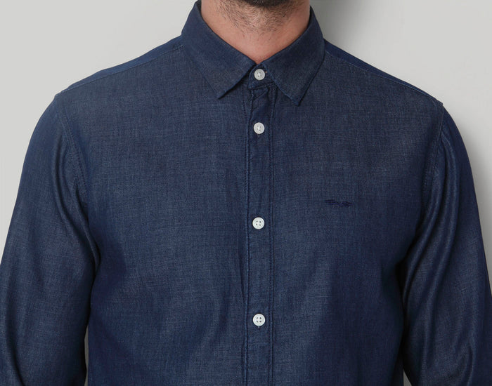 Blue Full Sleeves Shirt