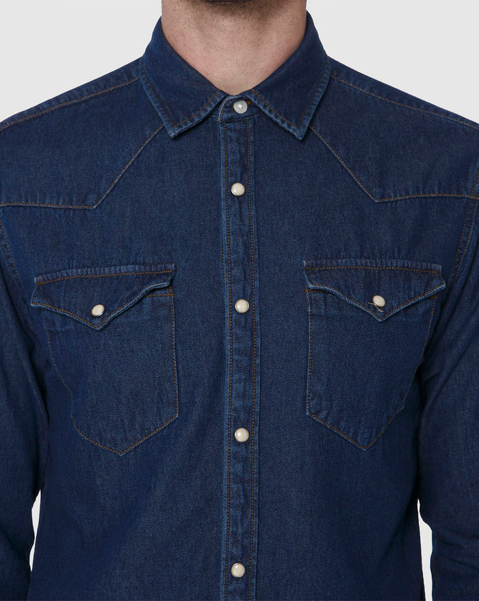 Blue Full Sleeves Shirt