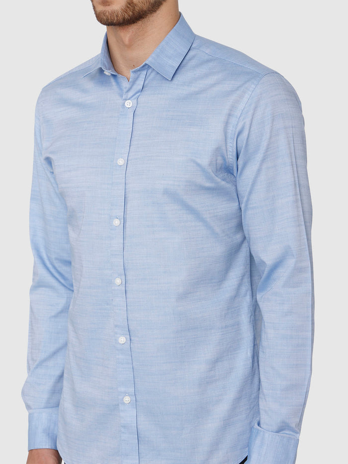 Blue Full Sleeves Shirt