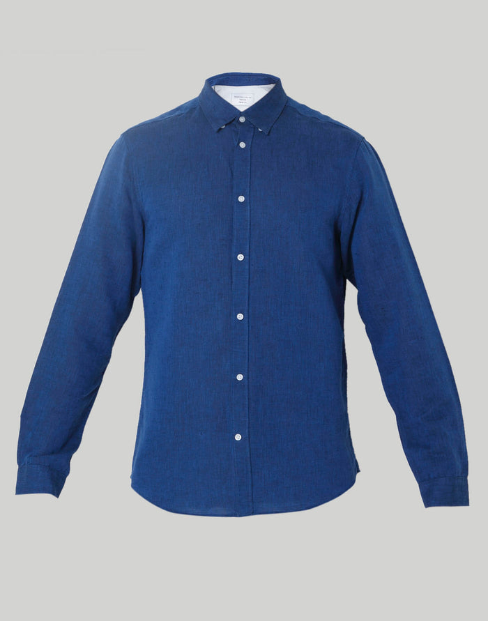 Blue Full Sleeves Shirt