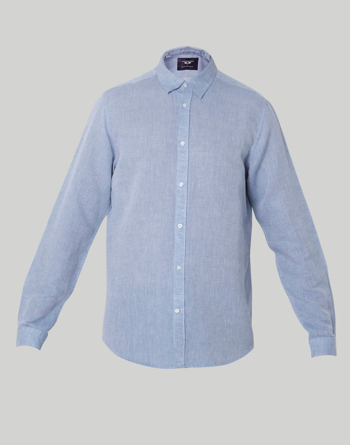 Blue Full Sleeves Shirt
