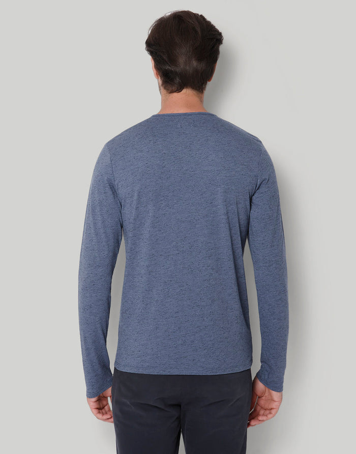 Blue Henley T-Shirt