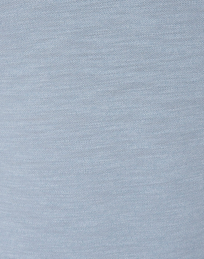 Blue Polo Neck T-Shirt