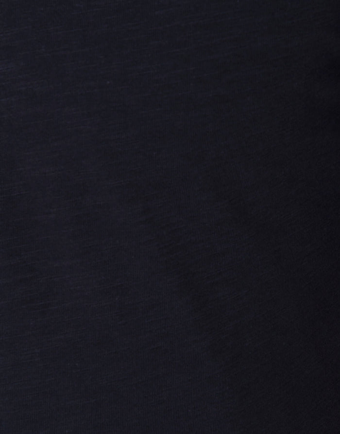 Blue Polo Neck T-Shirt