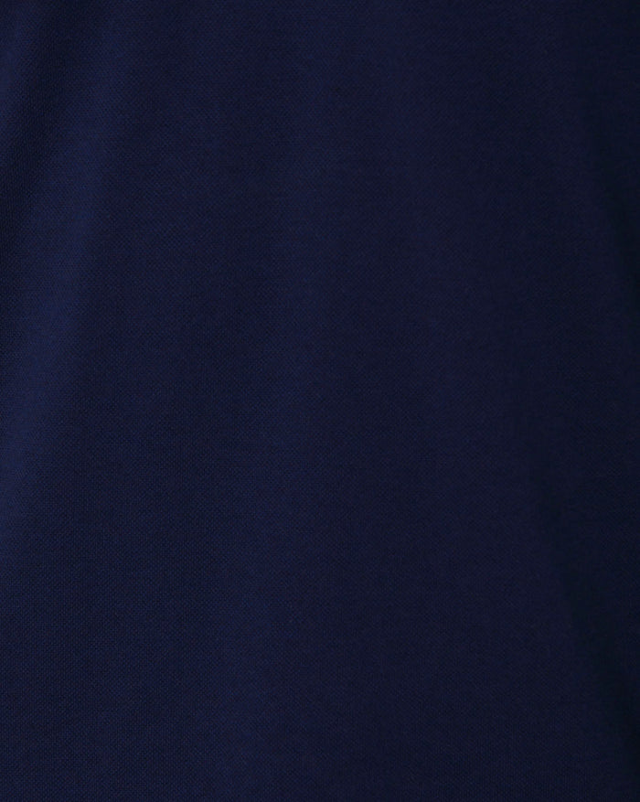 Blue Polo Neck T-Shirt