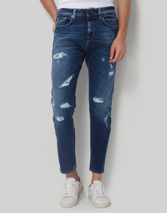 Blue Regular Fit Jeans