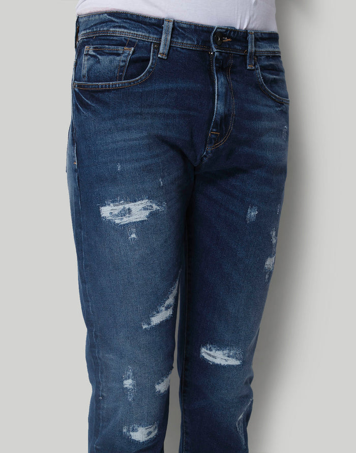Blue Regular Fit Jeans