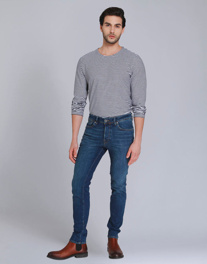 Blue Skinny Fit Jeans